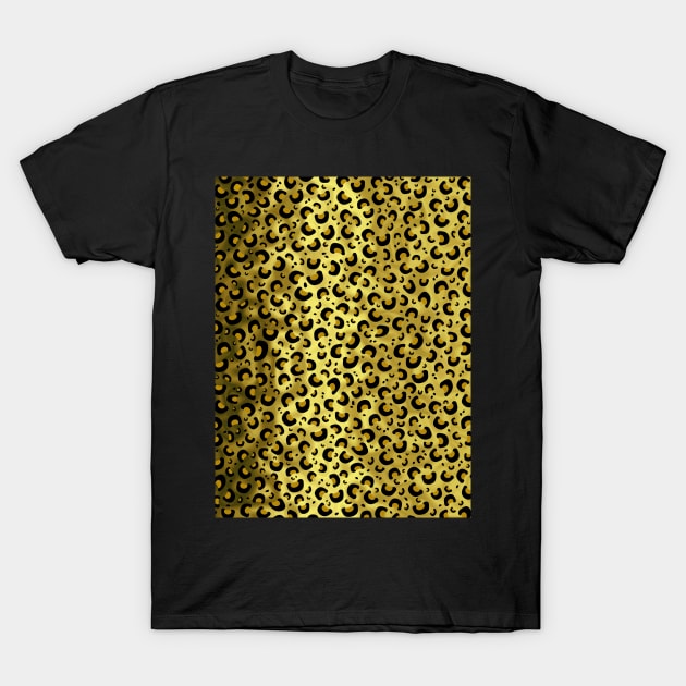 African Leopard Print T-Shirt by SartorisArt1